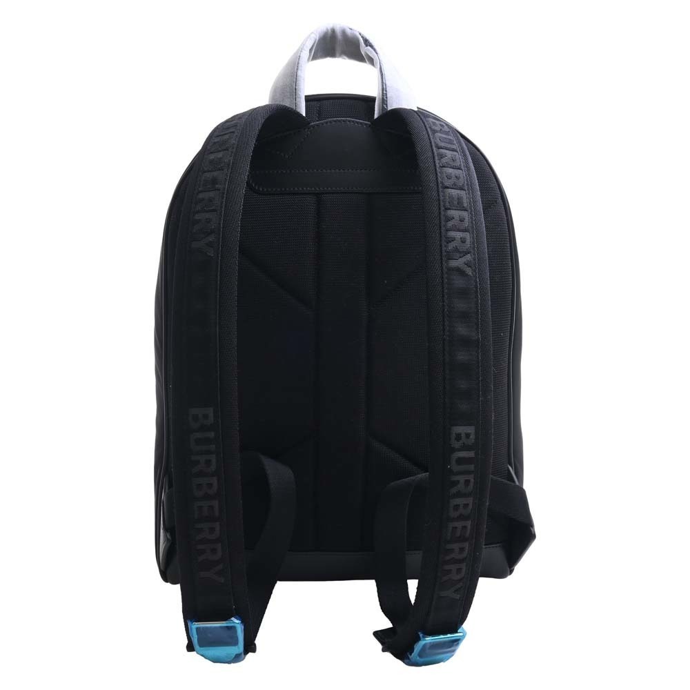 Burberry Nylon Logo Backpack Rucksack Black - Picture 2 of 7